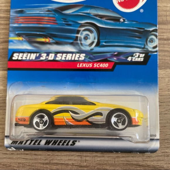 Hot Wheels Lexus SC400 Seein’ 3-D Series Mattel - Picture 2 of 4